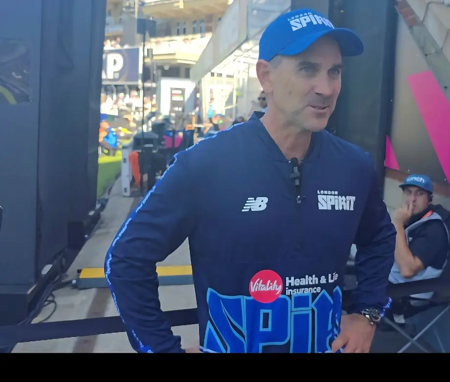 Justin Langer at The Hundred 2025